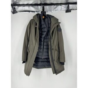 Ugg 3‎ in 1 Adirondack Olive Green Hooded Parka